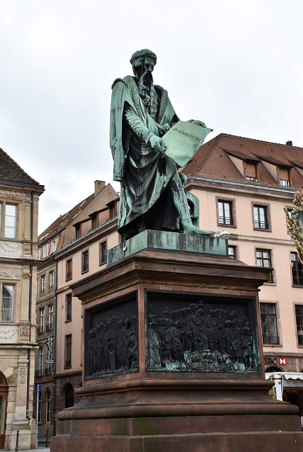 Strassburg Gutenberg - Monument