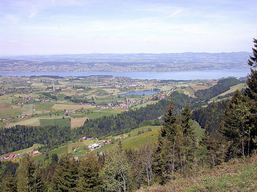 Zürichsee vom Gottschalkenberg aus